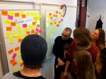 PABO students choosing associations to create ideas from